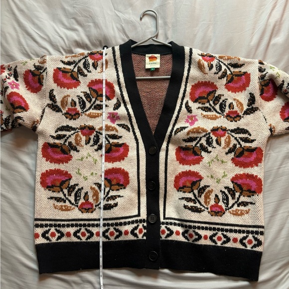 FARM Rio Palms Paradise Sand Cardigain - Picture 8 of 14